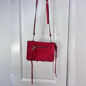 Rebecca Minkoff Vibrant Red Crossbody Bag (like new)